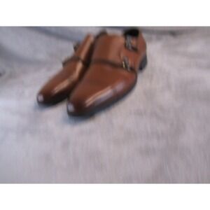 To Boot New York Adam Derrick Mens 9.5 Brown Leather Double Monk Strap Shoes 386